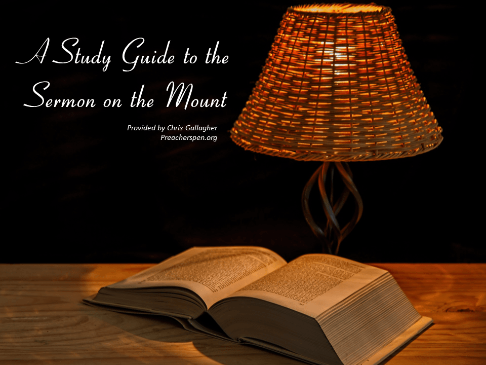 Free Sermon on the Mount Study Guide + BONUS