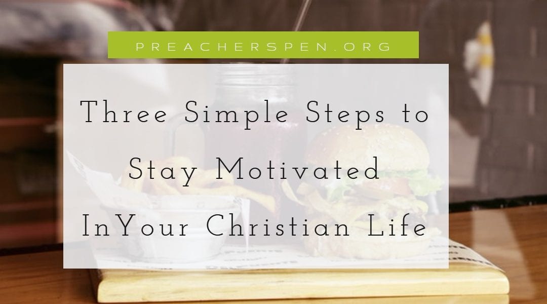 Three Steps to Stay Motivated