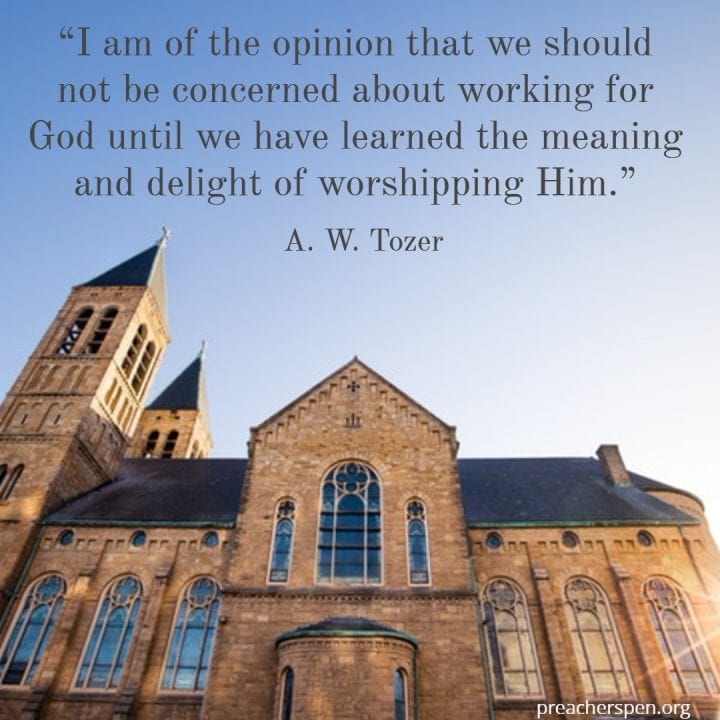 Worship - AW Tozer