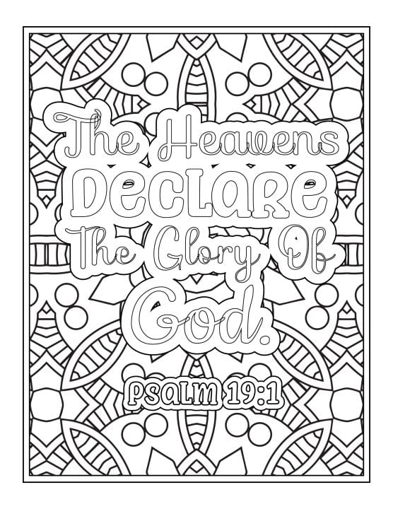 Preacher's Pen Coloring Page