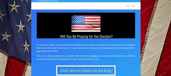 PrayfortheElection.com