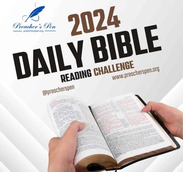 2024 Daily Bible Reading - Preacher's Pen