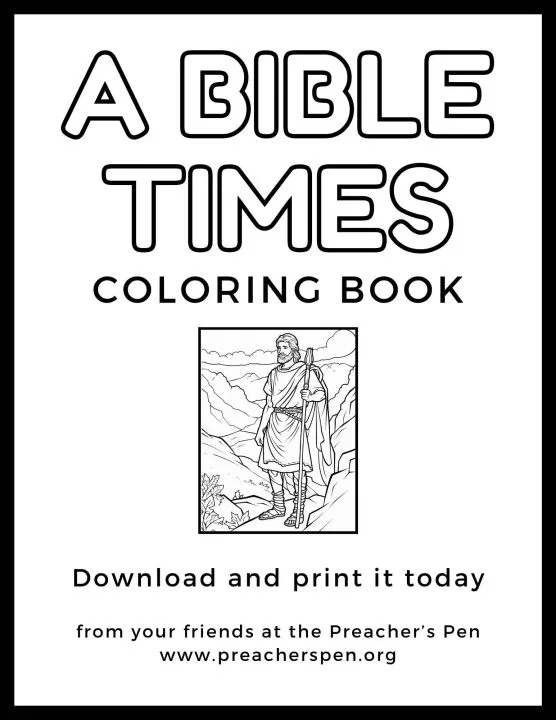 Bible Times Coloring Book