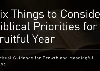 Six Things to Consider 2026