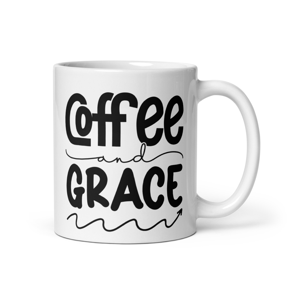 Coffee and Grace Regular Mug - Image 2