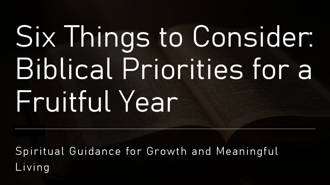 Slide1 Six Things to Consider 2026