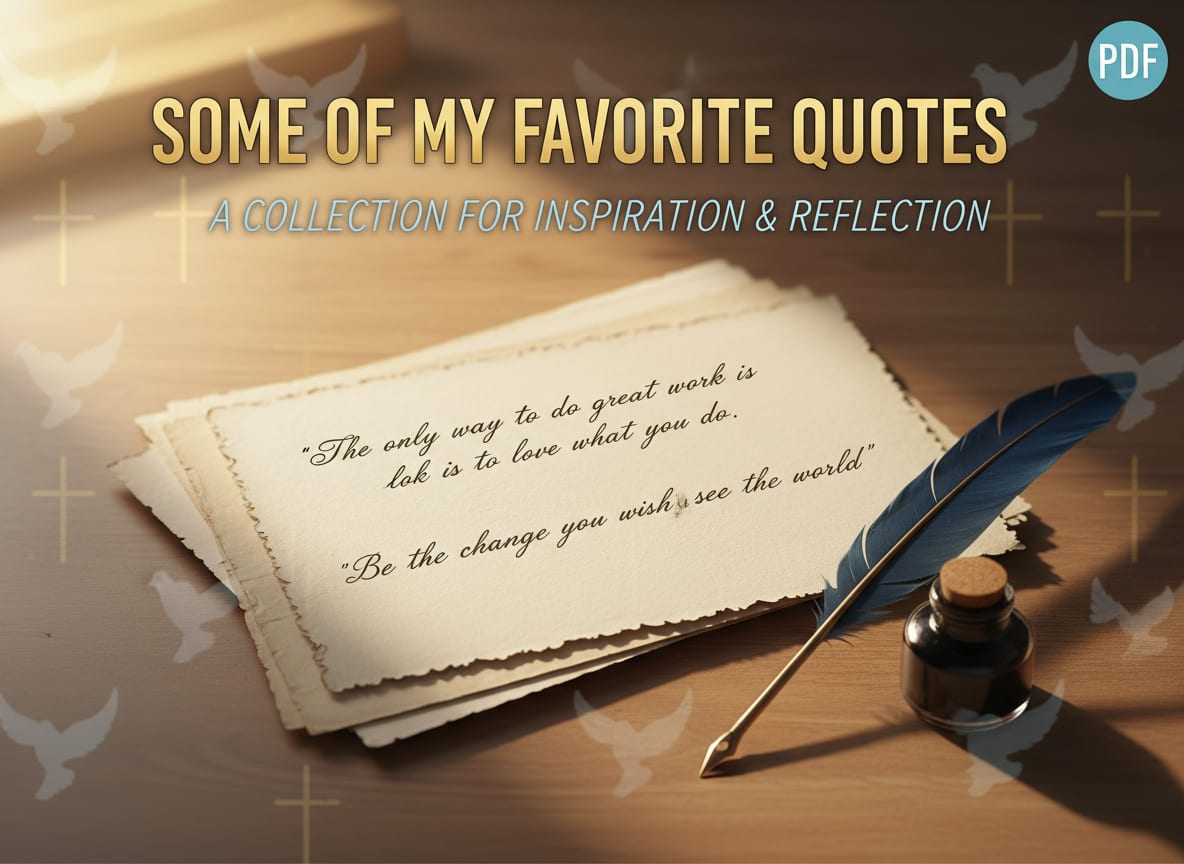 My Favorite Quotes